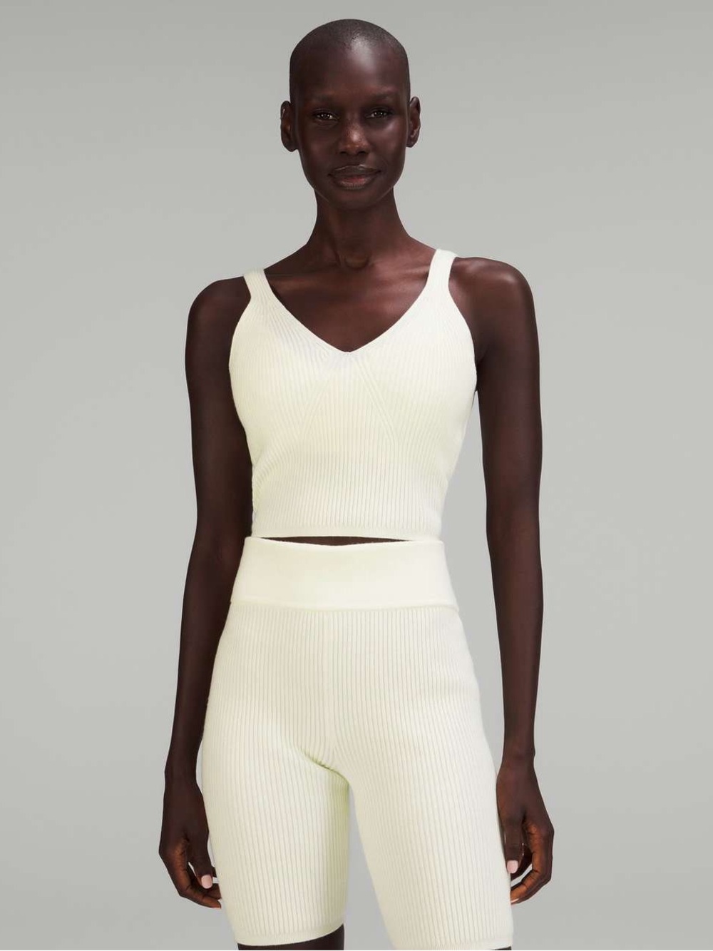 Lululemon Ribbed Knit Cropped Tank Top
Lemon Sorbet